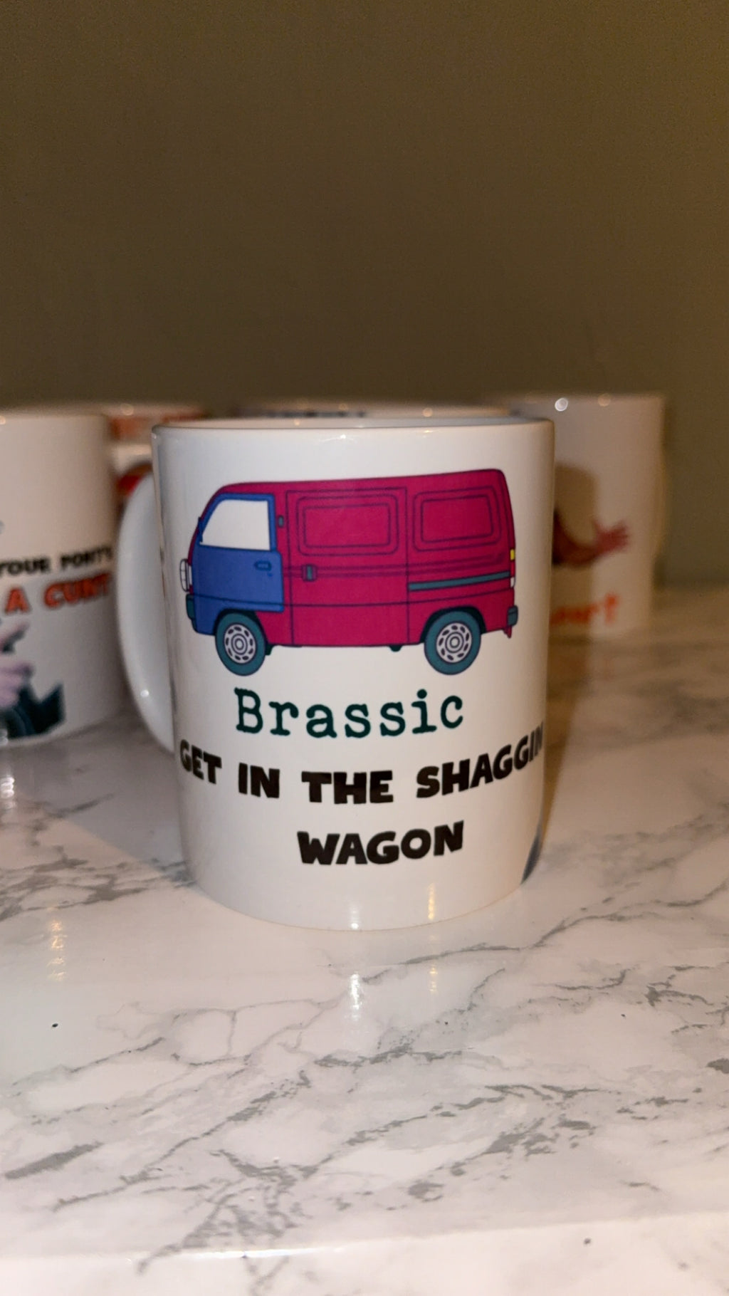 Brassic mugs