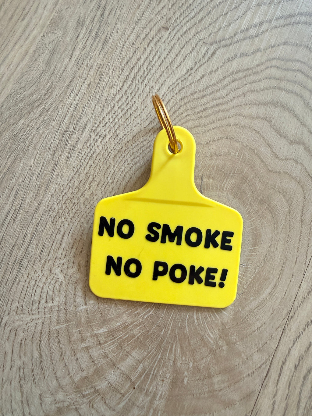 Ear tag keyrings