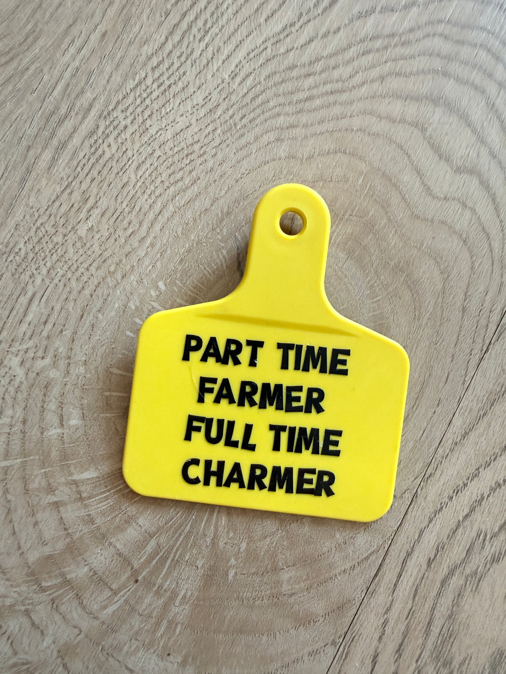 Ear tag keyrings