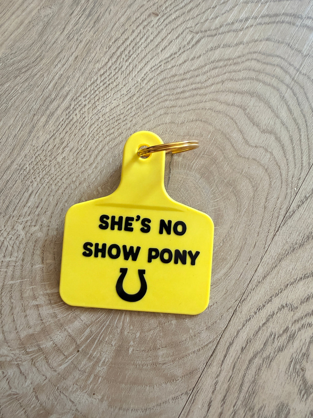 Ear tag keyrings
