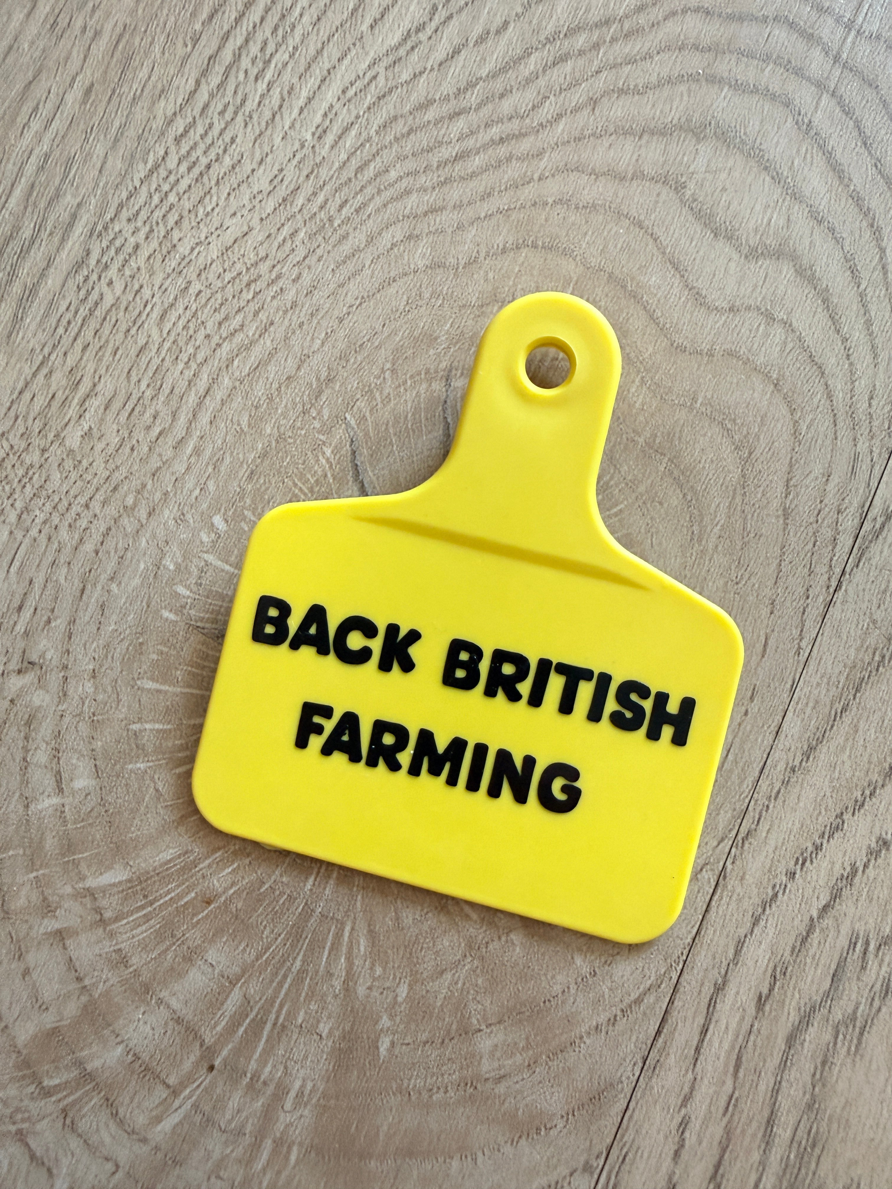 Ear tag keyrings
