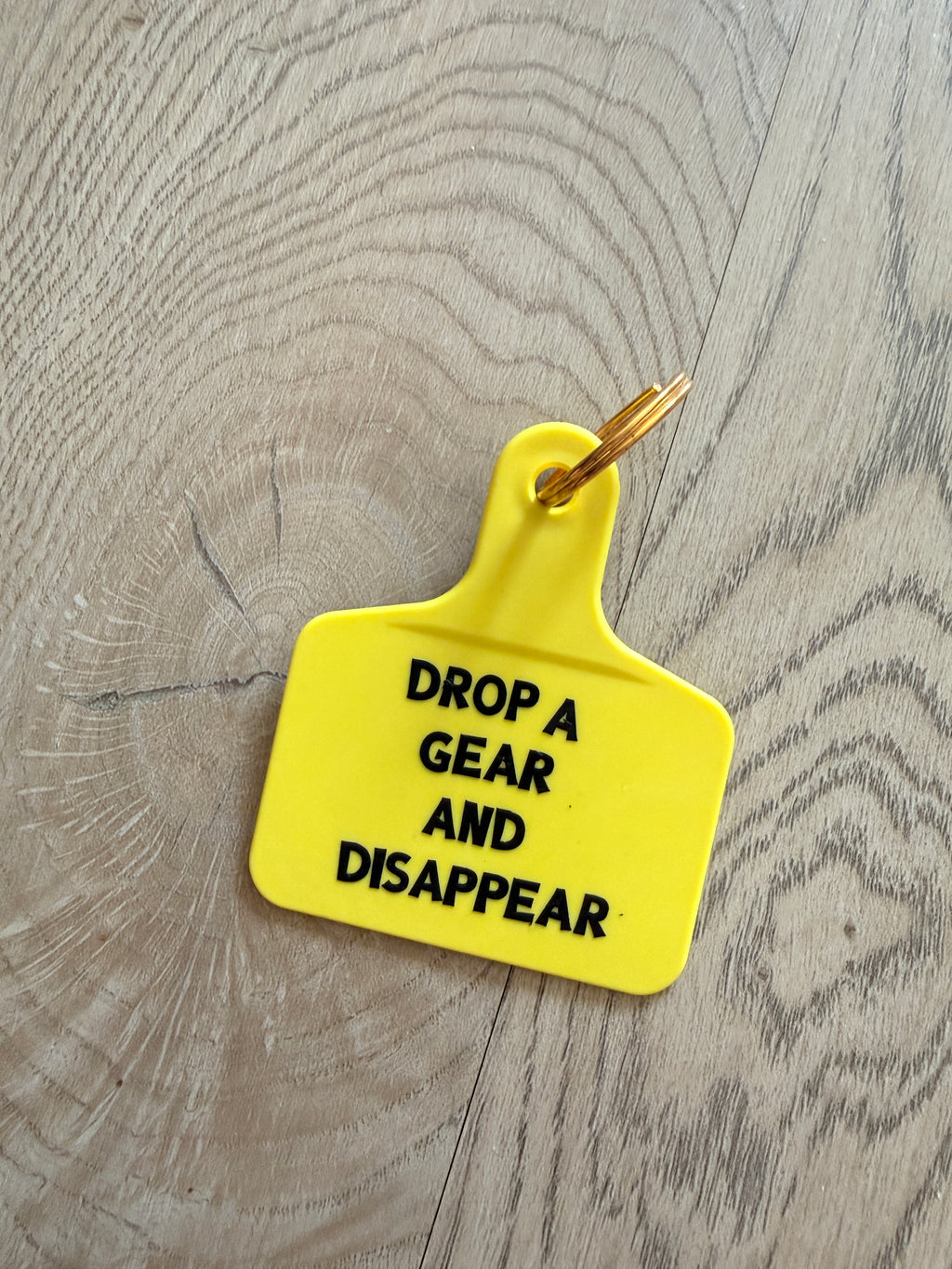 Ear tag keyrings