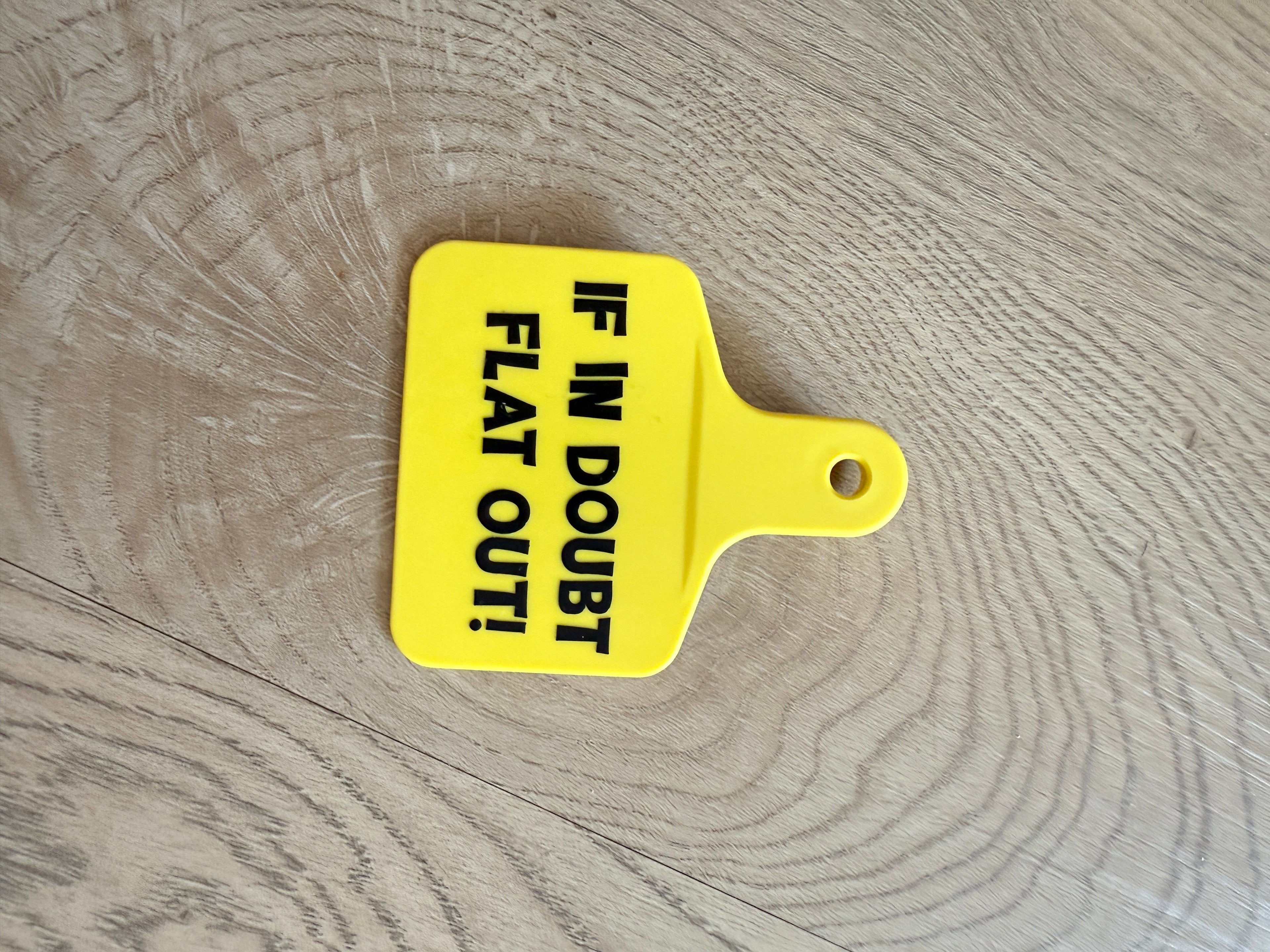 Ear tag keyrings